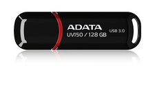 ADATA UV150 128GB USB Flash Drive, USB 3.0, Negru