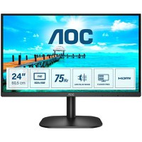 AOC Monitor LED 24B2XHM2 VA 75Hz (23.8“, 16:9, 1920x1080, VA, 75Hz, 250 cd/m², 3000:1, 20M:1, 4 ms, 178/178°, VGA, HDMI, Audio-o - 1