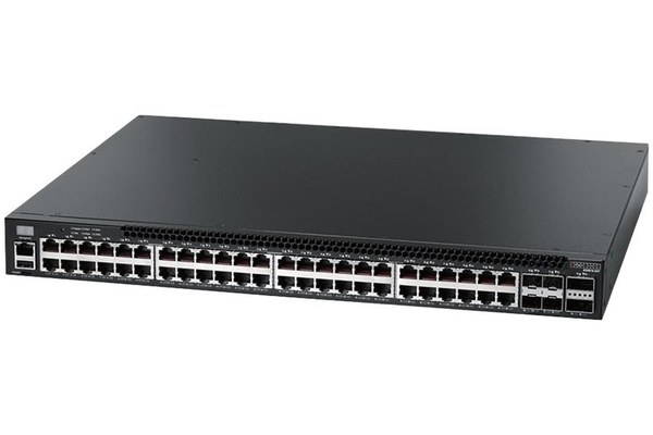 AS4610-54T, 48-Port GE RJ45 port + 4x10G SFP+, 2 port 20G QSFP+ for stacking, Broadcom Helix 4, Dual-core ARM Cortex A9 1GHz, du