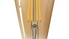 Bec LED vintage (decorativ) Philips Classic Gold Bulb ST64, EyeComfort, E27, 5.8W (50W), 640 lm, lumina calda (2200K), dimabil,