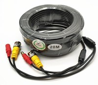 Cablu video si alimentare 20 metri LN-EC04-20M conectori DC si BNC Video Power: 26 AWG Insulation: 1.3mm Colourless PE Power Co - 7