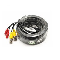 Cablu video si alimentare 20 metri LN-EC04-20M conectori DC si BNC Video Power: 26 AWG Insulation: 1.3mm Colourless PE Power Co - 9
