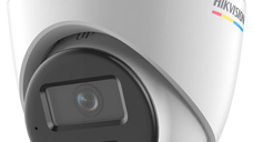 Camera de supraveghere IP Turret 4MP ColorVu Hikvision DS-2CD1347G2H- LIU(4MM), lentila fixa 4mm, iluminare: Color: 0.0005 Lux @