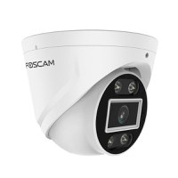 Camera supraveghere dome IP POE 5MP Audio Slot Card Foscam T5EP - 1