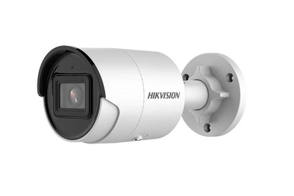 Camera supraveghere Hikvision IP bullet DS-2CD2083G2-IU(2.8mm), 8MP, Acusens - filtrarea alarmelor false dupa corpul uman si mas