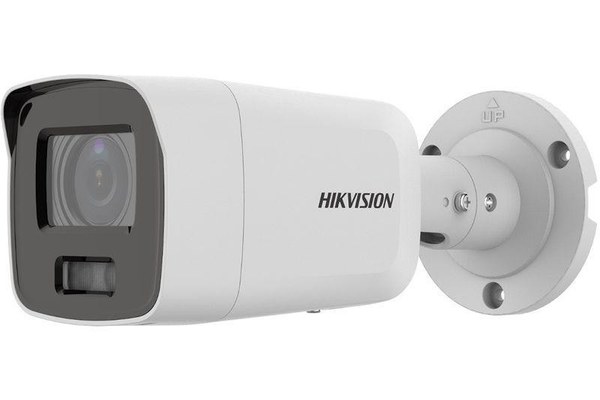 Camera supraveghere Hikvision IP bullet DS-2CD2087G2-LU(2.8mm)C, 8 MP, ColorVu - imagini color 24/7 (color si pe timp de noapte)