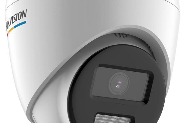 Camera supraveghere Hikvision IP turret DS-2CD1357G0-L(2.8mm)(C), 5MP, ColorVu lite - imagini color 24/7 (color pe timp de noapt