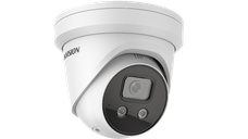 Camera supraveghere Hikvision IP turret DS-2CD2346G2-I(2.8mm)C, 4MP, Acusens - filtrarea alarmelor false dupa corpul uman si mas