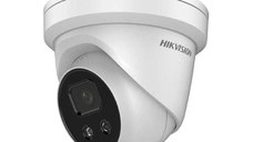 Camera supraveghere Hikvision IP turret DS-2CD2386G2-ISU/SL(2.8mm)C, 8MP, Acusens - filtrarea alarmelor false dupa corpul uman