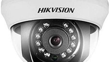 Camera supraveghere Hikvision Turbo HD dome DS-2CE56H0T-IRMMF(2.8mm)(C) 5MP, rezolutie: 2560 × 1944@20fps, iluminare: 0.01 Lux@(