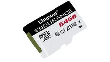 Card de Memorie Micro SDXC Kingston High Endurance 64GB cu Adaptor SD, Class 10
