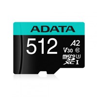 Card de Memorie MicroSD ADATA 512GB, Adaptor SD, Class 10 - 1