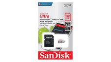 Card de Memorie SanDisk MicroSDHC, 32GB, Adaptor SD, Class 10