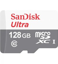 Card de Memorie Sandisk MicroSDXC, 128GB, Adaptor SD, Class 10 - 1