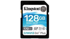 Card de Memorie SD Kingston Canvas GO Plus, 128GB, Class 10