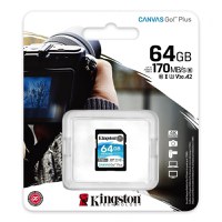 Card de Memorie SD Kingston Canvas GO Plus, 64GB, Class 10 - 1