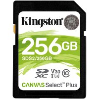 Card de Memorie SD Kingston Canvas Select Plus, 256GB, Class 10 - 1