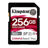 Card de Memorie SDHC Kingston Canvas React Plus 256Gb, Class 10 - 1