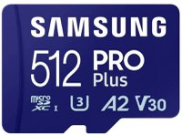 Card microSDXC Samsung PRO Plus MB-MD512SB/WW 512GB, Class 10 + adaptor - 2