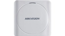 Cititor card Hikvision DS-K1801M, citeste carduri RFID Mifare, distanta citire: 50mm, comunicare: Wiegand 26/34 protocol, indica