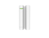 Contact magnetic DoorProtect, wireless, alb - AJAX Interspatiu: max. 2 cm cu magnetul mare, max. 1cm cu magnetul mic Timp alarma - 1