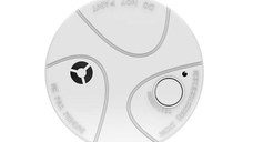 Ezviz Senzor de fum WI-FI Baterie: DC 3V Lithium Battery 2300 mAh Frecventa: 868 MHz Indicator: LED Sunet Alarma:≥ 85dB@3m 360°