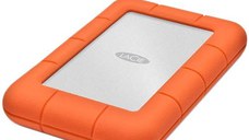 HDD Extern LaCie Rugged Mini 1TB, USB 3.0, Orange