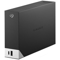 HDD Extern SEAGATE One Touch Hub 8TB, 1x USB 3.2 Type-C, 1x USB 3.0 Type-A, Rescue Data Recovery Services 3 ani, Black - 1