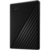 HDD Extern WD My Passport 1TB, 256-bit AES hardware encryption, Backup Software, Slim, USB 3.2 Gen 1 Type-A up to 5 Gb/s, Black - 2