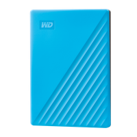 HDD extern WD My Passport, 2TB, 2.5", Albastru, USB 3.2 - 5