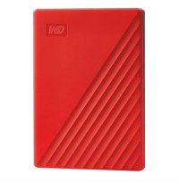 HDD extern WD My Passport, 2TB, 2.5", Rosu, USB 3.2 - 2