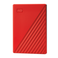 HDD extern WD My Passport, 2TB, 2.5", Rosu, USB 3.2 - 5