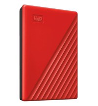 HDD extern WD My Passport, 2TB, 2.5", Rosu, USB 3.2 - 1