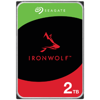 HDD NAS SEAGATE IronWolf 2TB CMR, 3.5", 256MB, 5400RPM, SATA, RV Sensor, Rescue Data Recovery Services 3 ani, TBW: 180 - 1