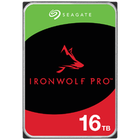 HDD NAS SEAGATE IronWolf Pro 16TB CMR 3.5", 256MB, SATA 6Gbps, 7200RPM, RV Sensors, Rescue Data Recovery Services 3 ani, TBW: 55 - 1