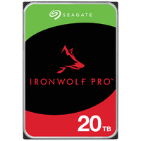 HDD NAS SEAGATE IronWolf Pro 20TB CMR 3.5", 256MB, SATA 6Gbps, 7200RPM, RV Sensors, Rescue Data Recovery Services 3 ani, TBW: 55 - 1