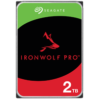 HDD NAS SEAGATE IronWolf Pro 2TB CMR 3.5", 256MB, SATA 6Gbps, 7200RPM, RV Sensors, Rescue Data Recovery Services 3 ani, TBW: 550 - 1