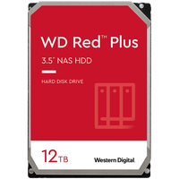 HDD NAS WD Red Plus (3.5'', 12TB, 256MB, 7200 RPM, SATA 6 Gb/s) - 1