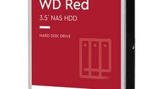 HDD NAS WD Red Plus (3.5'', 2TB, 128MB, 5400 RPM, SATA 6 Gb/s)