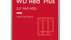 HDD NAS WD Red Plus 4TB CMR, 3.5'', 256MB, 5400 RPM, SATA 6Gbps, TBW: 180