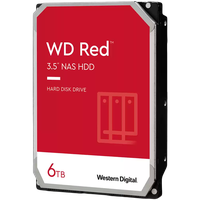 HDD NAS WD Red SMR (3.5'', 6TB, 256MB, 5400 RPM, SATA 6Gbps, 180TB/year) - 1