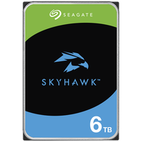 HDD Video Surveillance SEAGATE SkyHawk 6TB CMR, 3.5'', 256MB, SATA, RV Sensors, Rescue Data Recovery Services 3 ani, TBW: 180, H - 1