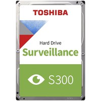 HDD Video Surveillance TOSHIBA 2TB S300 SMR (3.5'', 128MB, 5400RPM, SATA 6Gbps, TBW: 180) - 1