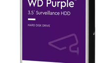 HDD Video Surveillance WD Purple 6TB CMR, 3.5'', 256MB, SATA, TBW: 180