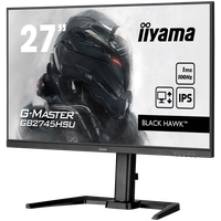 IIYAMA Monitor GB2745HSU-B2 27" IPS 1920x1080 100Hz 300 cd/m² 1ms 1300:1 HDMI DP USB Hub Full Ergo 3y - 3