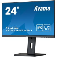 IIYAMA Monitor LED XUB2492HSU-B5 23.8" IPS 1920 x 1080 75Hz 250 cd/m² 1000:1 4ms VGA, HDMI, DP, USB 2.0 Hub, height, swivel, til - 2