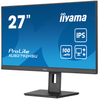 IIYAMA Monitor LED XUB2792HSU-B6 27" IPS Slim-line 1920 x 1080 @100Hz 250 cd/m² 1300:1 0.4ms HDMI DP 4x USB 3.2 HDCP height, swi - 3