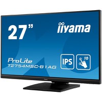 IIYAMA Multiboard T2754MSC-B1AG 27" PCAP 10P Touch, Anti Glare coating, 1920x1080, IPS-panel, Slim Bezel, Speakers, VGA, HDMI, D - 2