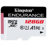 Kingston 128GB microSDHC Endurance Flash Memory Card, Class 10 - 1