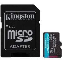Kingston 128GB microSDXC Canvas Go Plus 170R A2 U3 V30 Card + ADP EAN: 740617301182 - 2